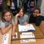 Students working together